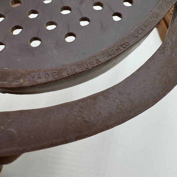 Homco Faux Rattan Wicker Teardrop Wall Sconce Candle Holders  Boho Bohemian MCM - Picture 14 of 16